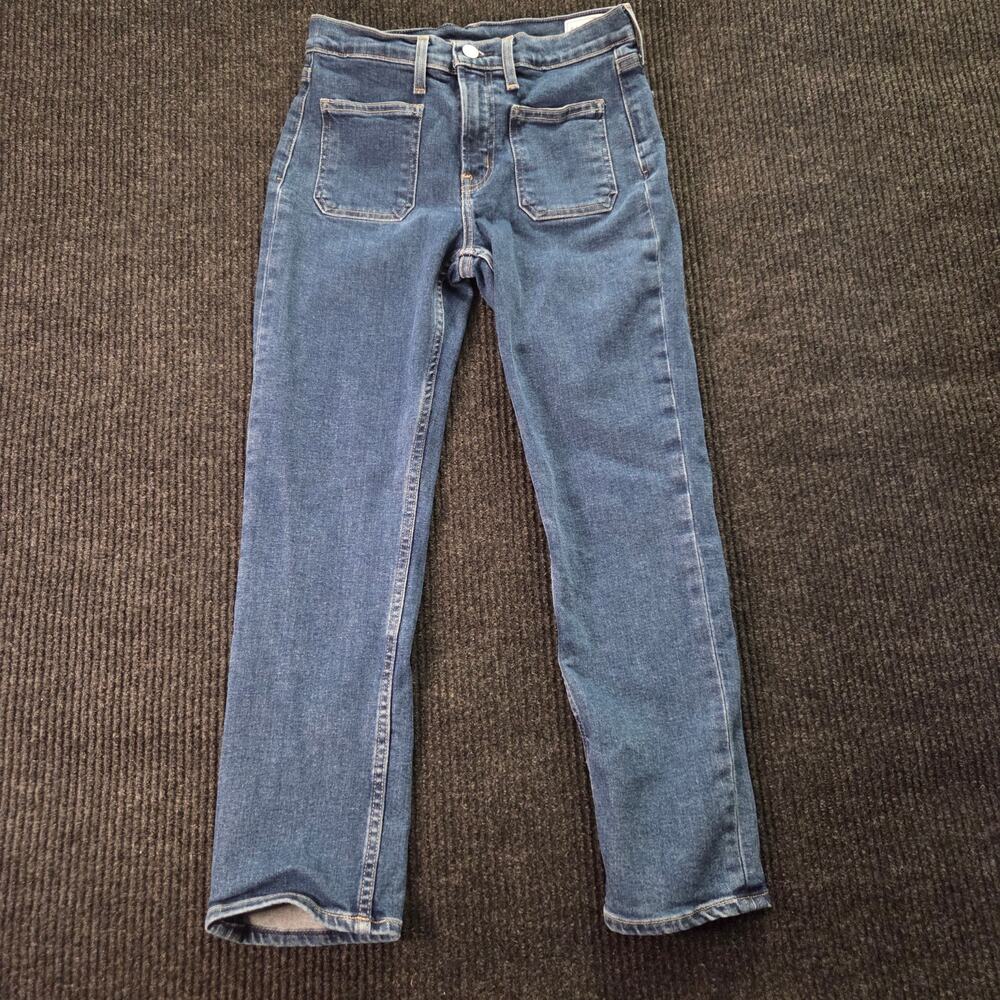 Gap Vintage Slim Mid Rise Jeans W27 4P 27x24 Blue Jeans Petitie